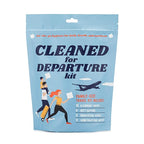 Butt Napkins B.O.dorant & Cleaning Wipes Combo Pack – Portable Odor-Fighting Swipes + All-Natural Family Travel Wipes – 2-in-1 Personal & On-the-Go Hygiene Solution (Cleaned for Departure)