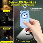 Personal Alarm Safe Sound for Women Kids Elders, 2 Pack Cute 130dB Loud Siren Safety Self-Defense with LED Light, Security Keychain Emergency Alert Alone (Blue+Purple)