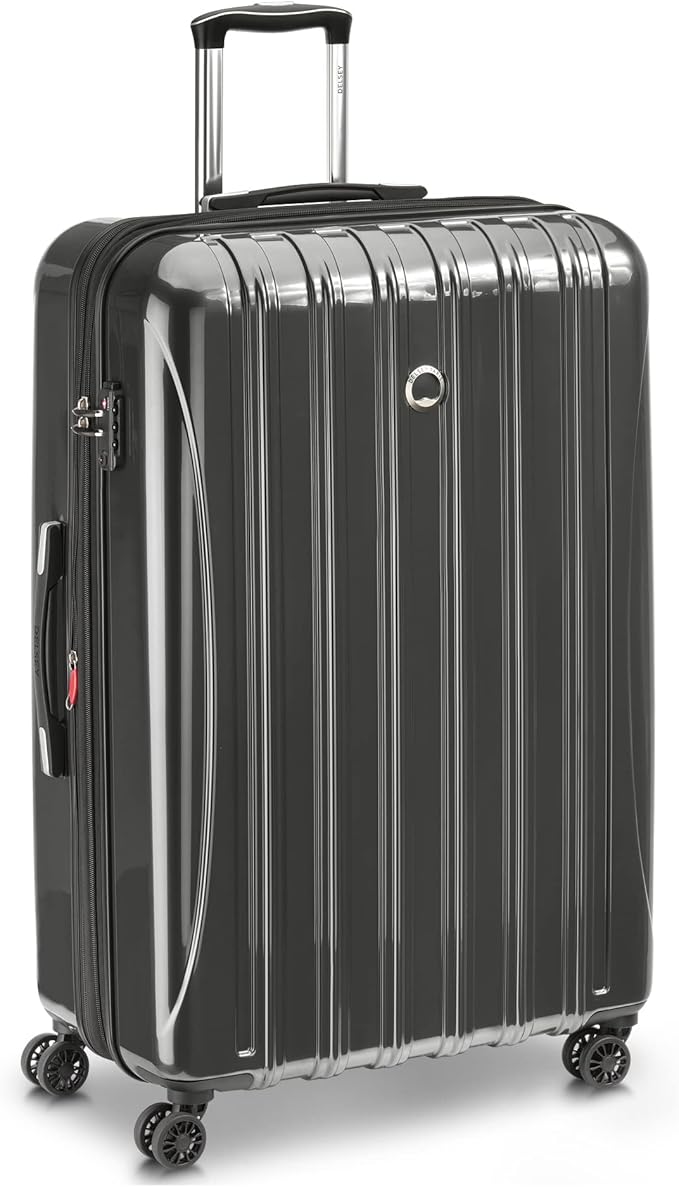 DELSEY PARIS Helium Aero Hardside Expandable Luggage with Spinner Wheels, Brushed Charcoal, 2-Piece Set (19/28)