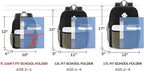 mibasies Kids Backpack for Boys 4-6: Boys Backpacks for Elementary Kindergarten