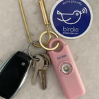She’s Birdie–The Original Personal Safety Alarm for Women by Women–Loud Siren, Strobe Light and Key Chain in a Variety of Colors (Blossom)