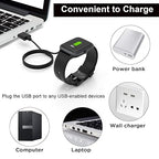 K52 K56 Pro Smart Watch Charger, [2-Pack] Type C Charger for SUNKTA/ESFOE/Linwear/ATEVENSE/EIGIIS/SENBONO K52 K56 Pro Smartwatch USB-C Magnetic Charging Cable