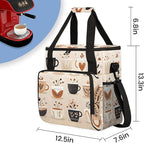 Travel Coffee Maker Carrying Bag Compatible with Keurig K-Mini or K-Mini Plus, Single Serve Coffee Maker Portable Storage Bag with Shoulder Strap(Bag Only)