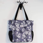 Original Floral Water Resistant Large Tote Bag Shoulder Bag for Gym Beach Travel Daily Bags Upgraded