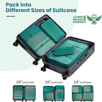 BAGAIL 6 Set/8 Set/10 Set Packing Cubes Various Sizes Packing Organizer for Travel Accessories Luggage Carry On Suitcase