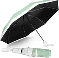 Windproof Travel Umbrella, Collapsible Umbrella Automatic Open Close Auto Small Compact Portable for Rain Sun Adult Women