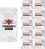 First Aid Emergency Medical Kit Mini and Travel Size - | Great for Kids, Schools, Business, Hiking, Camping | Wound Care Products (Abstract) (10)