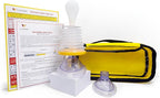 LifeVac Yellow Travel Kit - Portable Suction Rescue Device, First Aid Kit for Kids and Adults, Portable Airway Suction Device for Children and Adults