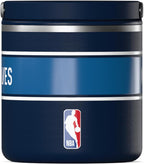 Hydrapeak x NBA Officially Licensed Minnesota Timberwolves 14oz Mini Kids Water Bottle with Straw Lid and Handle Reusable Stainless Steel Double Wall Insulated Spill Proof Sports Gift for Boys Girls
