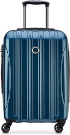 DELSEY PARIS Helium Aero Hardside Expandable Luggage with Spinner Wheels, Teal, Carry-On Plus 21 Inch