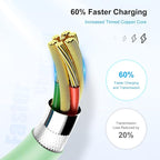 [ Apple MFi Certified ] iPhone Charger 3ft, Lightning to USB Cable 3 Feet, Fast Apple Charging Cable Cord 3 Foot for iPhone 14 Pro Max/13 Pro Max/12 Mini /11 Pro/11/XS/XR/8/7/6s/6/5S/iPad/Air.
