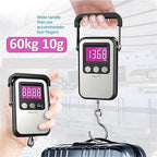 Luggage Weight Scale, 2pcs 60kg 10g Portable Digital Weight Scale Electronic Luggage Scale LCD Hanging Hook Scale Weighing Balance,for Travel