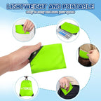 Grneric Drawstring Backpack Bulk 70Pcs String Backpack Drawstring Bags Cinch Bag Sackpack for Men Women Gym(Light Green)