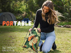 WEKAPO Inflatable Couch Air Lounger Chair - Camping & Beach Accessories, Portable Blow up Sofa for Hiking, Lawn, Indoor/Outdoor Movies & Music Festivals. Lightweight and Easy to Set Up Air Hammock
