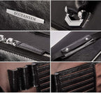 BOSTANTEN Briefcases for Men Messenger Bag Genuine Leather Laptop Bag 15.6 inch Office Work Tote for Buisness Travel