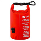 Breakwater Supply™ Waterproof First Aid Kit Dry Bag Bug Out Bag Preloaded with Emergency Survival Prepper Supplies for Boating, Camping, Fishing + Carabiner, Floating, Reflective, AFAK/IFAK Trauma Kit