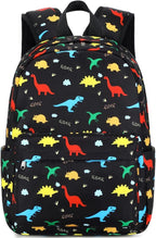 CAMTOP Preschool Backpack for Kids Boys Girls Toddler Backpack Kindergarten School Bookbags for Age 3-8 (Colorful Dinosaur)