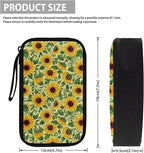 Sunflowers Electronic Organizer Portable Cable Organizer Bag Electronics Organizer Travel Case fits Phone Power Bank SD Card Tech Accessory Large Storage Bag