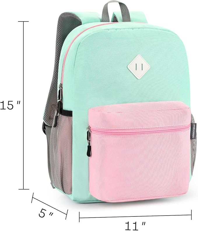 mibasies Kids Backpack for Girls 4-6: Girls Backpacks for Elementary Kindergarten