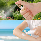 Travel Bottles for Toiletries, 100ml/3.4 fl oz Squeezable Refillable Clear Leakproof PET Travel Containers Bottles Perfume Bottle with Flip Cap for Men and Women (5)