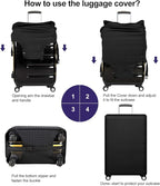 Travel Trolley Case Cover Protector Suitcase Cover 29"-30" trolley case luggage storage covers Size XL