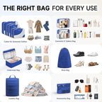 11 Set Packing Cubes for Travel, Gifts for Women Mom,Anti-Tearing Suitcase Organizer,OlarHike Vacation Essentials & Accessories for Cruise Ship