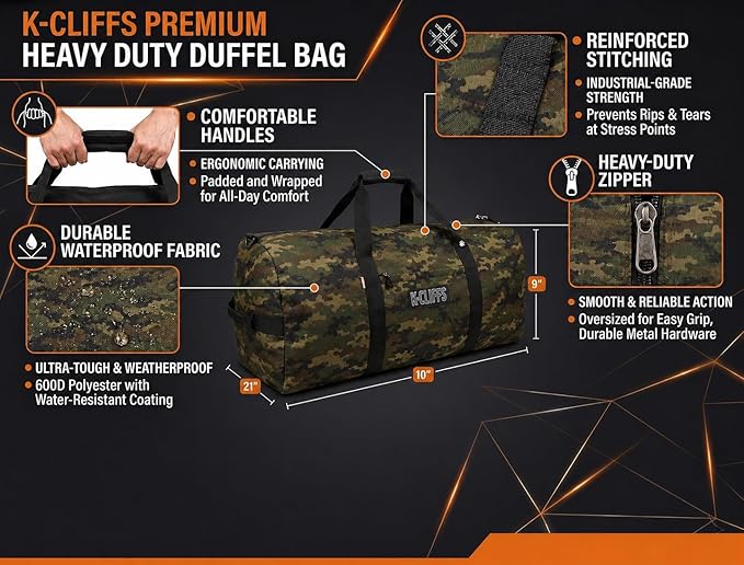 Heavy Duty Cargo Duffel Large Sport Gear Drum Set Equipment Hardware Travel Bag Rooftop Rack Bag