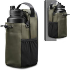 Magnetic Gym Bag for Women and Men, Magnetic Water Bottle Holder with Strap and Phone Pocket