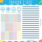 Redbaker 16 Packs 72 x 36 Inches Oversized Stripes Beach Towel Bulk Extra Large Pool Towels Set Microfiber Quick Dry Swim Towel Blanket for Women Men Adult Bath Travel(Classic Color)