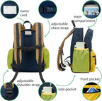 12 Inch Toddler Backpack for Boys Girls 2-4, School Mini Backpack for Travel, Small Kids Child Backpacks, Preschool Kindergarten Elementary Toddler Bag, Small