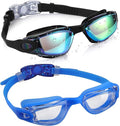 Aegend Swim Goggles for Kids Youth 3-14 Anti-Fog Anti-UV Comfort Fit Goggles for Swimming