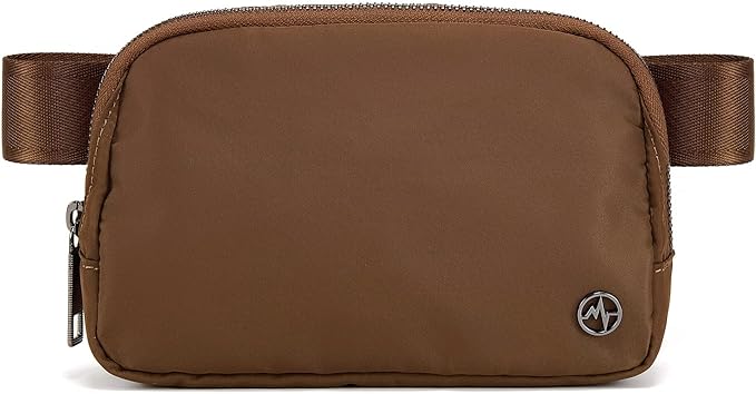 Pander Cross Body Fanny Pack for Women, Fashion Waist Packs, Crossbody Bags, Belt Bag with Adjustable Strap (Coca Mocha).