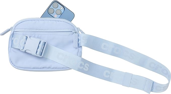 Crocs Classic Belt Waist Bag, Customizable Fanny Pack, Personalize with Jibbitz Charms, Dreamscape, One Size