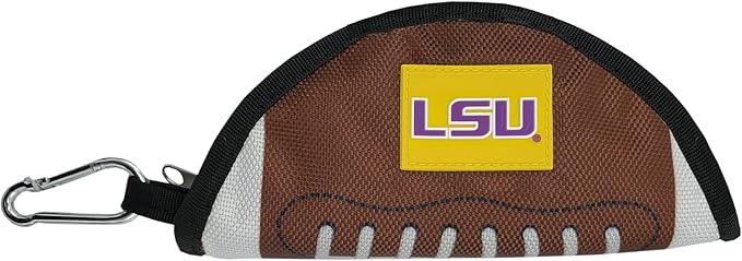 Pets First NCAA Michigan Wolverines Collapsible Dog Travel Bowl, Food and Water Bowl for Dogs & Cats. Lightweight Leak-Proof Pet Bowl for Travel with Football Field & Pebble-Grain Design