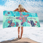 Beach Towel Microfiber Beach Towels Sand Free Quick Dry Lightweight Travel Towels Oversized Large Quick Cute Starfish Design 30×60 inch Beach Towels for Kids Women Men Pool Swim