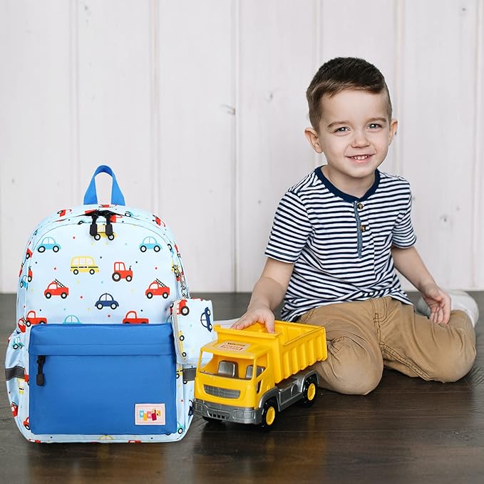 mygreen Toddler Backpack, Kids Backpack for Boys and Girls with Chest Strap | with Chest Strap