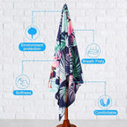 Oversized Terry Beach Towel 36 x 72 in Soft Extra Large XL Pool Swimming Towels Clearance for Adults Blanket Travel Essentials Cruise Accessories Must Haves Vacation Stuff Lounge Chair Cover Flamingo