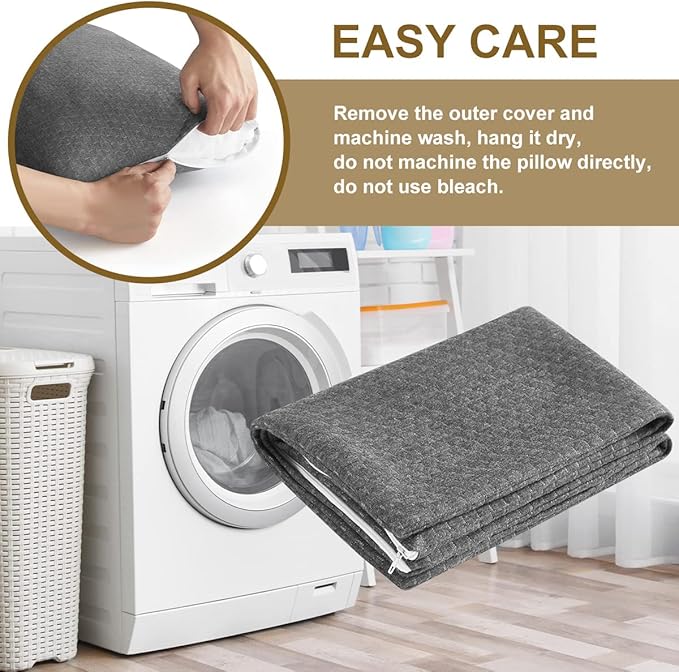 Ivellow Travel Pillow Camping Pillow for Sleeping Small Shredded Memory Foam Pillow Compressible Compact Medium Firm, Soft Breathable Cover,Supportive for Outdoor Car Backpacking Hiking Essential Gear