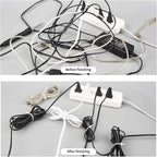 Cable Zip Ties,600 Piece Self-Locking Nylon Cable Ties,Assorted Sizes 4+6+8+10+12-Inch,Multi-Purpose Wire Management Plastic Ties,Perfect for Home,Garden,Office,Travel and Workshop.White