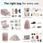 9 Set Packing Cubes for Travel, Gifts for Women Mom,Anti-Tearing Suitcase Organizer,OlarHike Vacation Essentials & Accessories for Cruise Ship