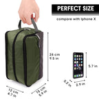 Toiletry Bag for Men Hanging Dopp Kit Water Resistant Shaving Bag Small Toiletry Bag for Traveling (Army Green)