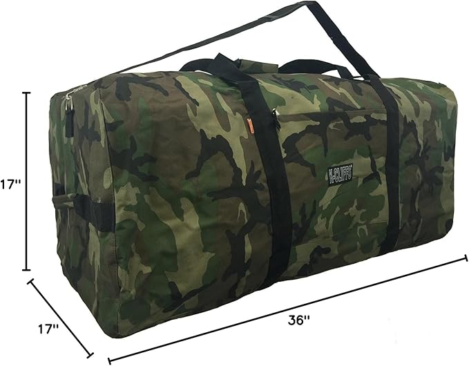 Heavy Duty Cargo Duffel Large Sport Gear Drum Set Equipment Hardware Travel Bag Rooftop Rack Bag