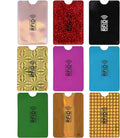 Molain Colorful RFID Card Holder, 9 Pieces RFID Blocking Sleeves Credit Card Sleeves Set RFID Identity Card Protector for Women Men