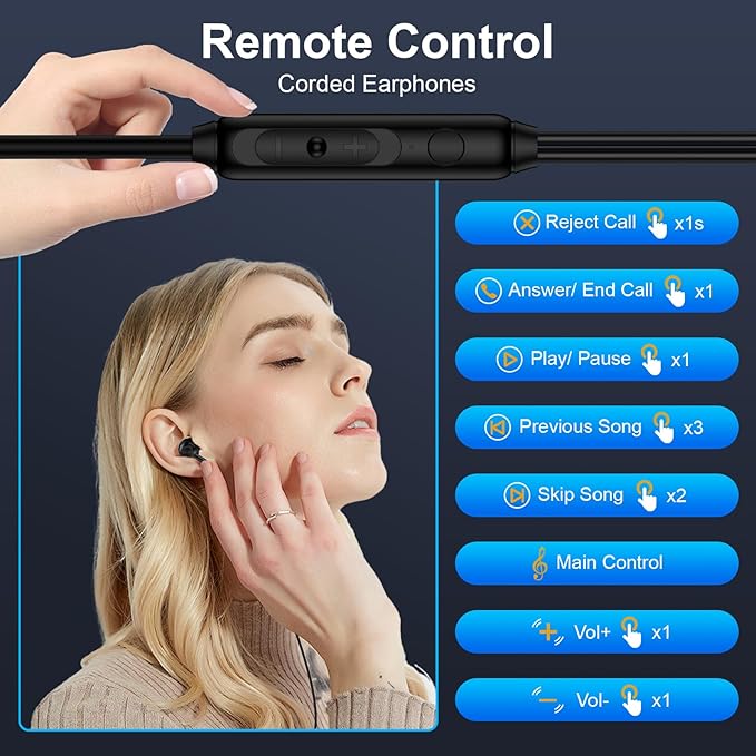 Pixel Wired Earbuds USB C for Google Pixel 10a,10 Pro XL/Fold,10Pro,10,9a,9 Pro XL/Fold,9,8a,8Pro,8,7a,7Pro,7,6a,6,5a,5,4a,4XL,3a,3XL,3,2XL,2,USBC in-Ear Headphones Type C Wired Ear Buds Earphones