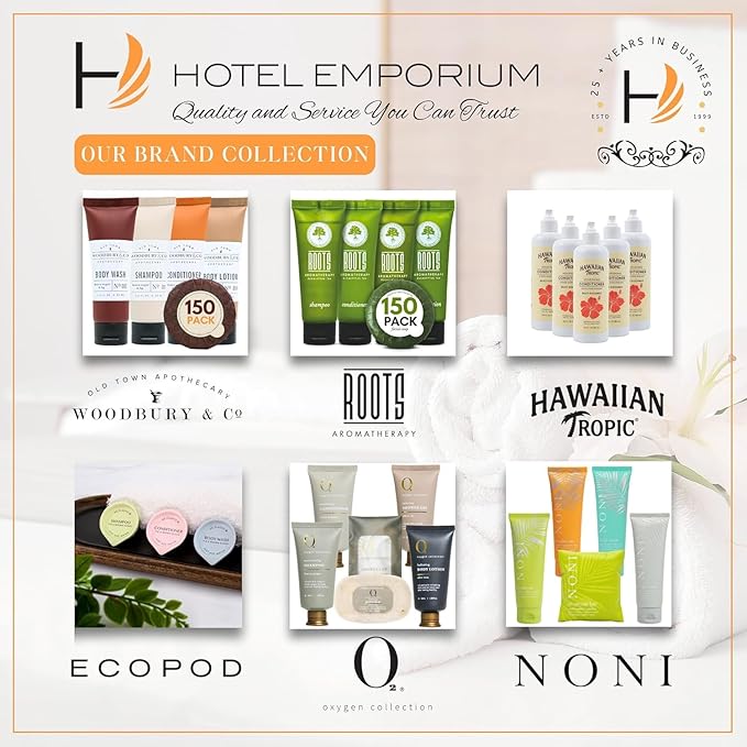 150 Piece Airbnb Essentials for Hosts,Hotel Shampoo & Conditioner Supplies for Guests, Body Wash Lotion & Soap, Travel Size Toiletries Bulk Mini Sets Hygiene Kits Bar Soaps Air Bnb