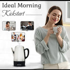 Mixpresso 10 Cup Percolator Coffee Pot Electric, Stainless Steel Coffee Percolator Electric With Keep Warm Function, Classic Perculator Pot With Removable Basket for Home or Office