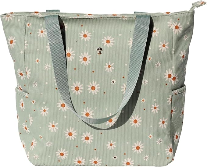 Original Floral Water Resistant Large Tote Bag Shoulder Bag for Gym Beach Travel Daily Bags Upgraded