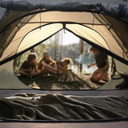Backpacking Tent for Camping 2/3/4 Person Hiking Ultralight Tent for Waterproof Windproof Outdoor Tents Easy Setup Two Doors Double Layer Lightweight Instant Tents