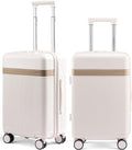 LOVEVOOK Hard Shell Carry On Luggage 22x14x9 Airline Approved with Removable Lining,22 Inch Carry On Suitcase with Spinner Wheel TSA Lock,Lightweight Checked Luggage for Men Women Travel Business Trip