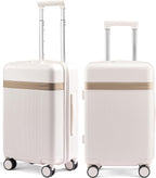 LOVEVOOK Hard Shell Carry On Luggage 22x14x9 Airline Approved with Removable Lining,22 Inch Carry On Suitcase with Spinner Wheel TSA Lock,Lightweight Checked Luggage for Men Women Travel Business Trip
